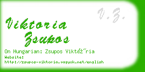 viktoria zsupos business card